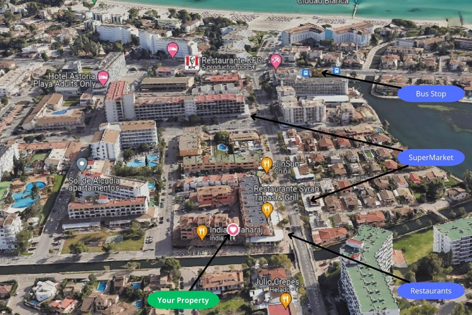 Apartment Scandi - Alcudia Eksteriør billede
